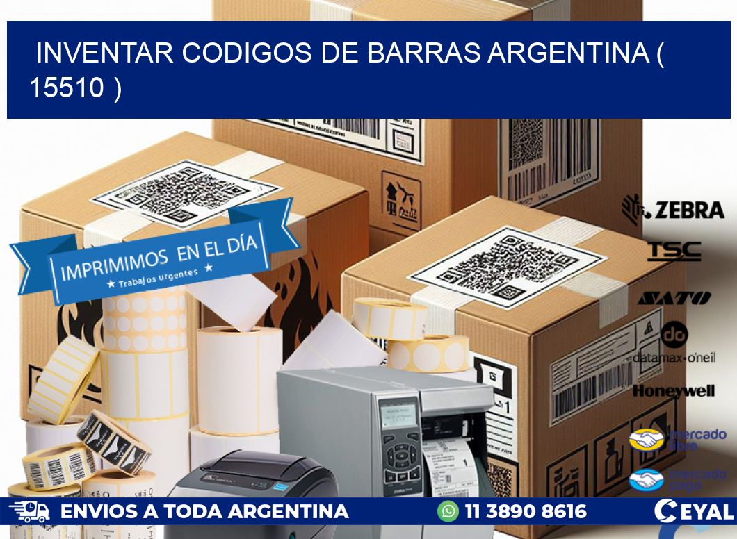 inventar codigos de barras argentina ( 15510 )
