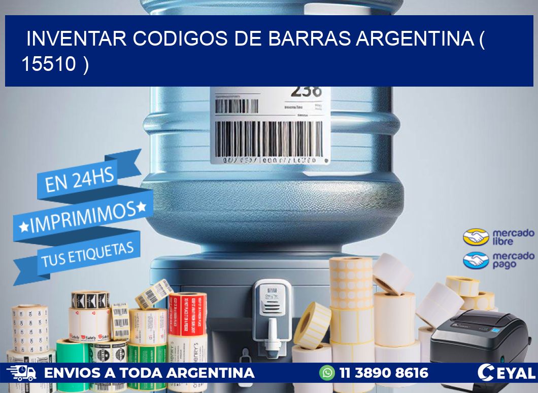 inventar codigos de barras argentina ( 15510 )