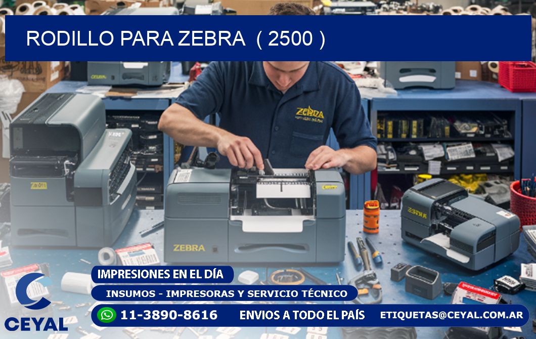 rodillo para zebra  ( 2500 )