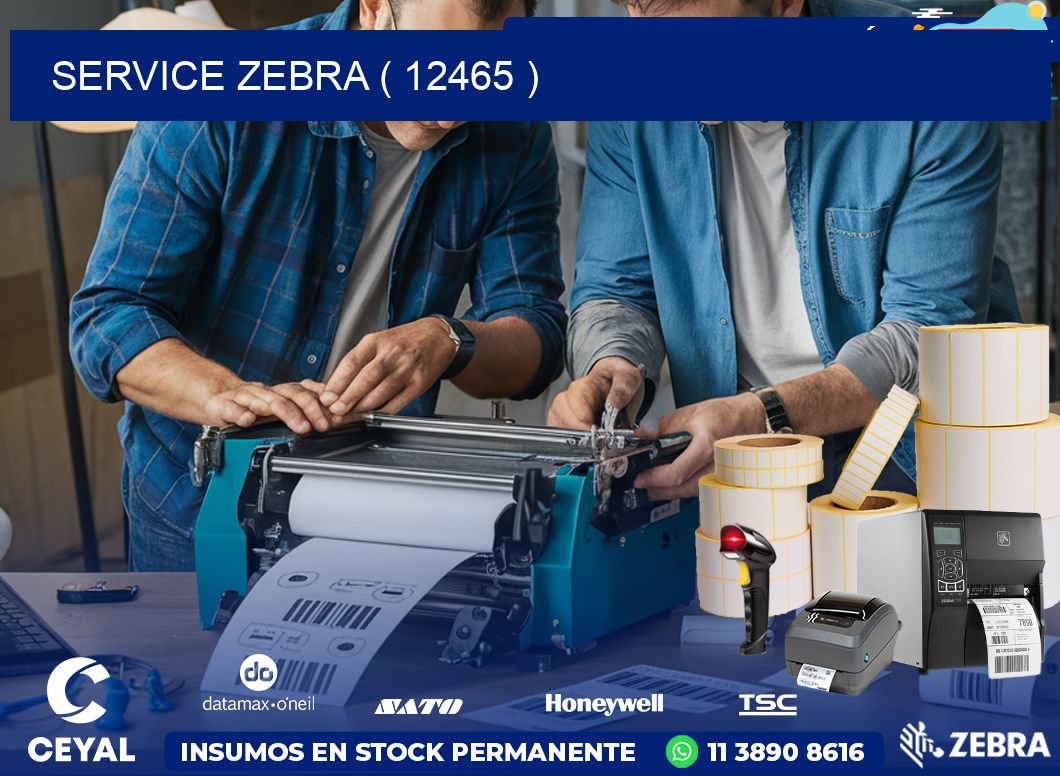 service zebra ( 12465 )