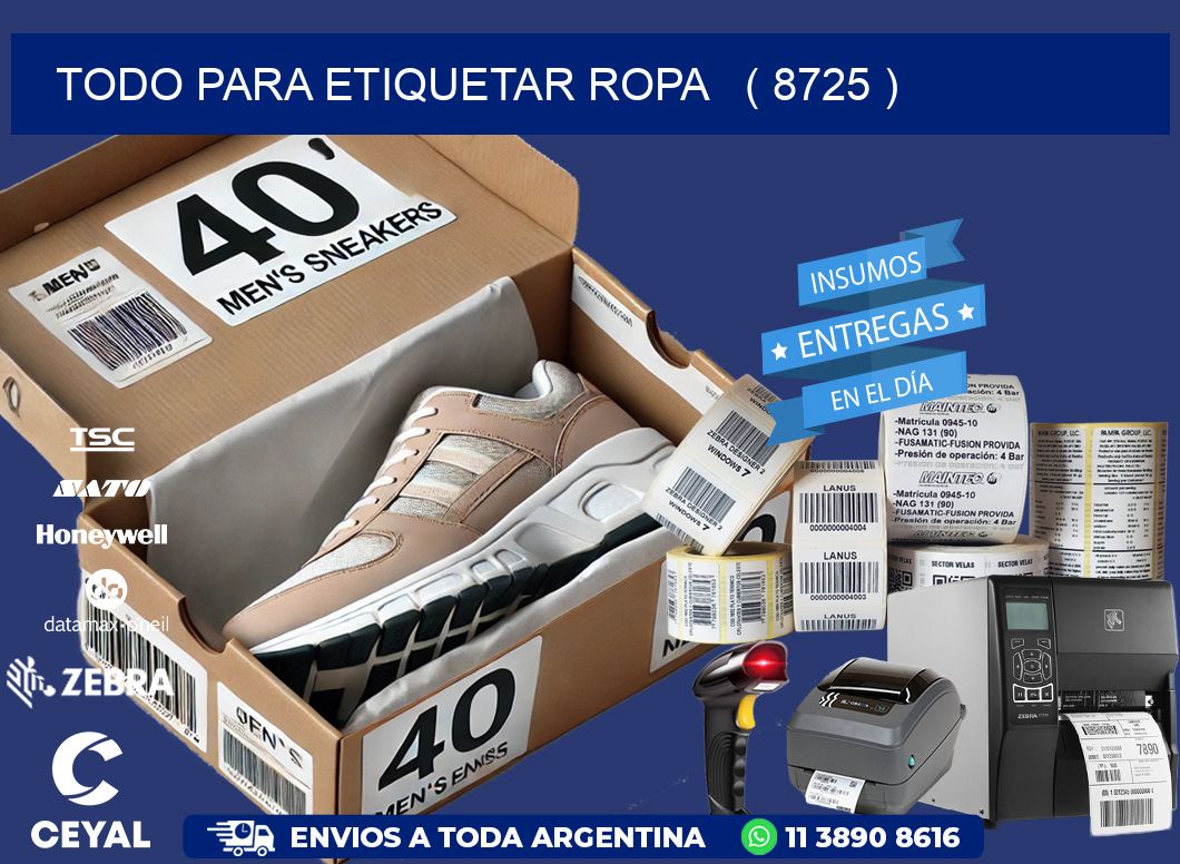 todo para etiquetar ropa ( 8725 )