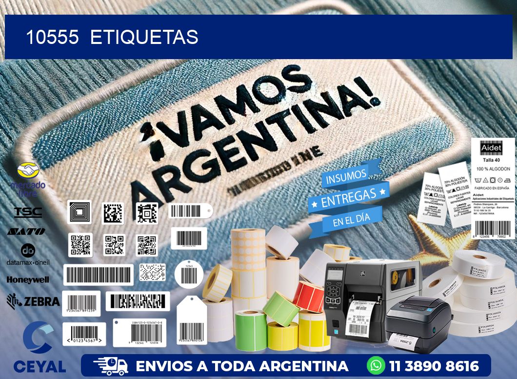 10555 ETIQUETAS