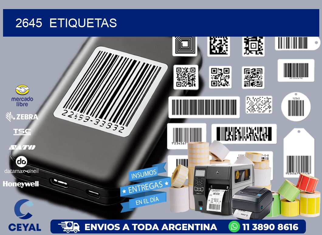2645  ETIQUETAS