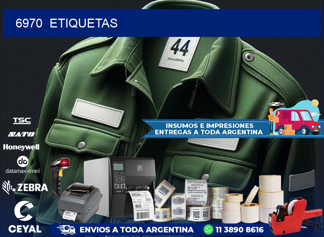 6970  ETIQUETAS