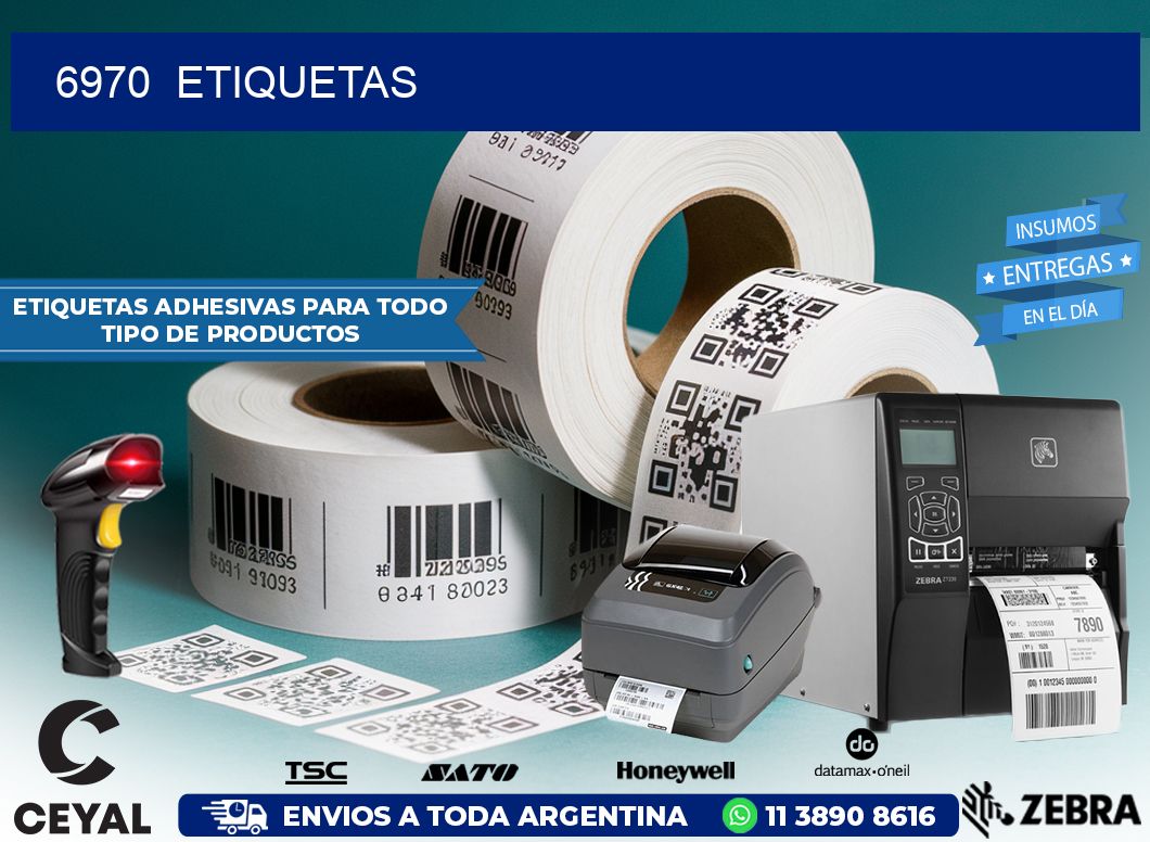 6970  ETIQUETAS