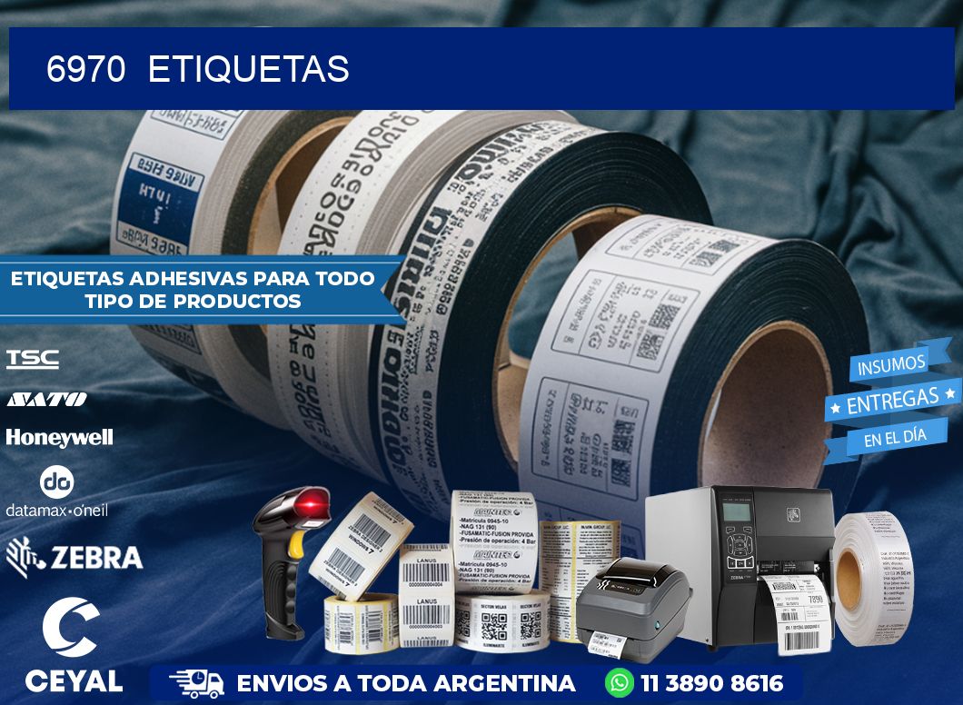 6970  ETIQUETAS