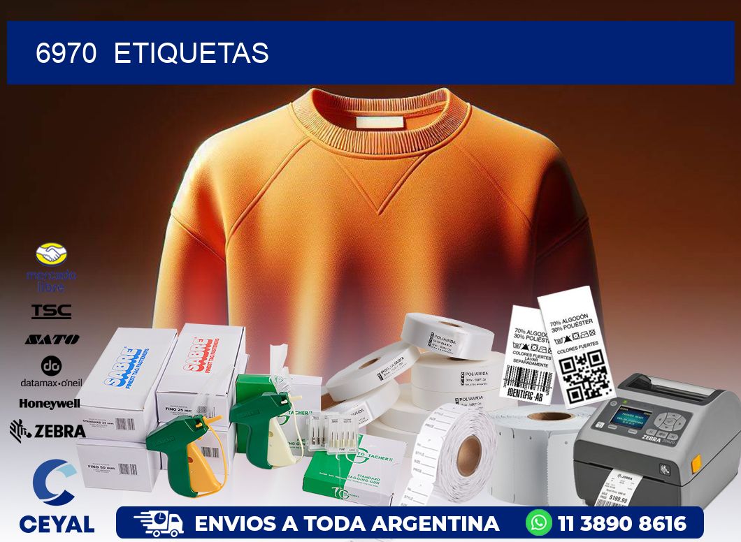 6970  ETIQUETAS
