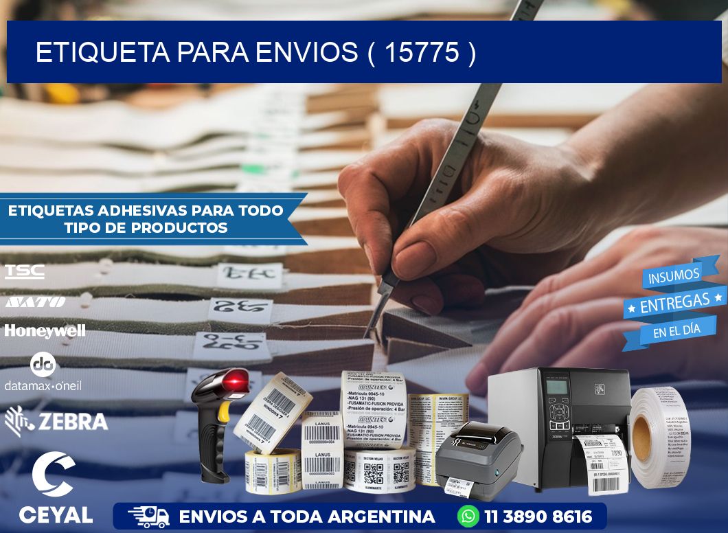 ETIQUETA PARA ENVIOS ( 15775 )