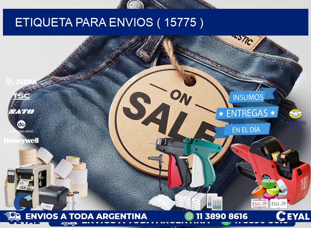 ETIQUETA PARA ENVIOS ( 15775 )