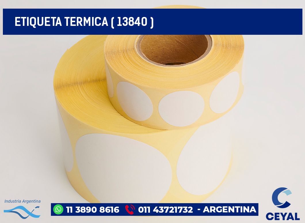 ETIQUETA TERMICA ( 13840 )