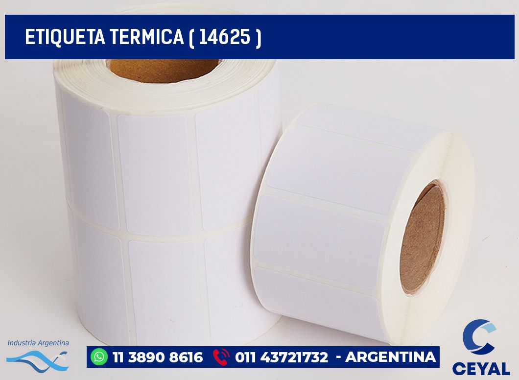 ETIQUETA TERMICA ( 14625 )