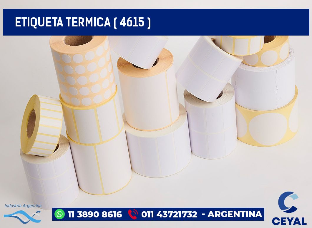 ETIQUETA TERMICA ( 4615 )