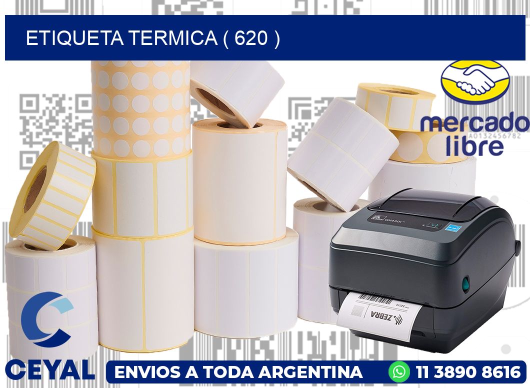 ETIQUETA TERMICA ( 620 )