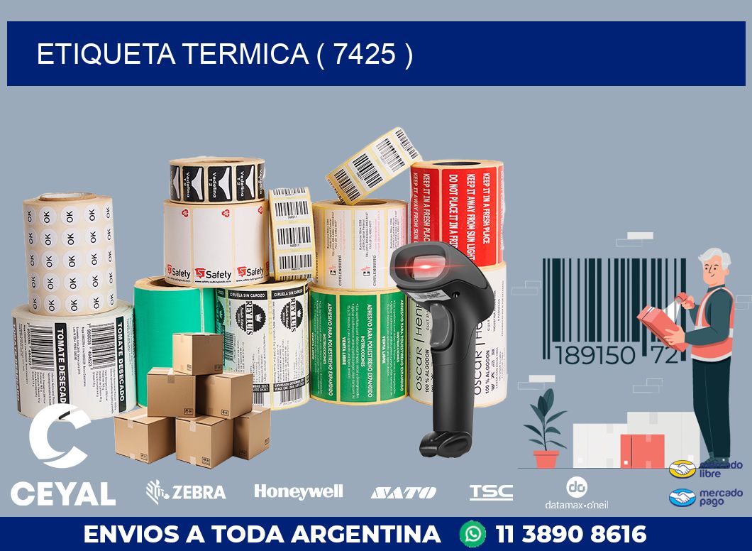 ETIQUETA TERMICA ( 7425 )