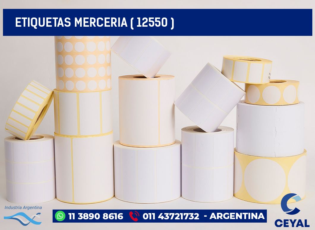 ETIQUETAS MERCERIA ( 12550 )