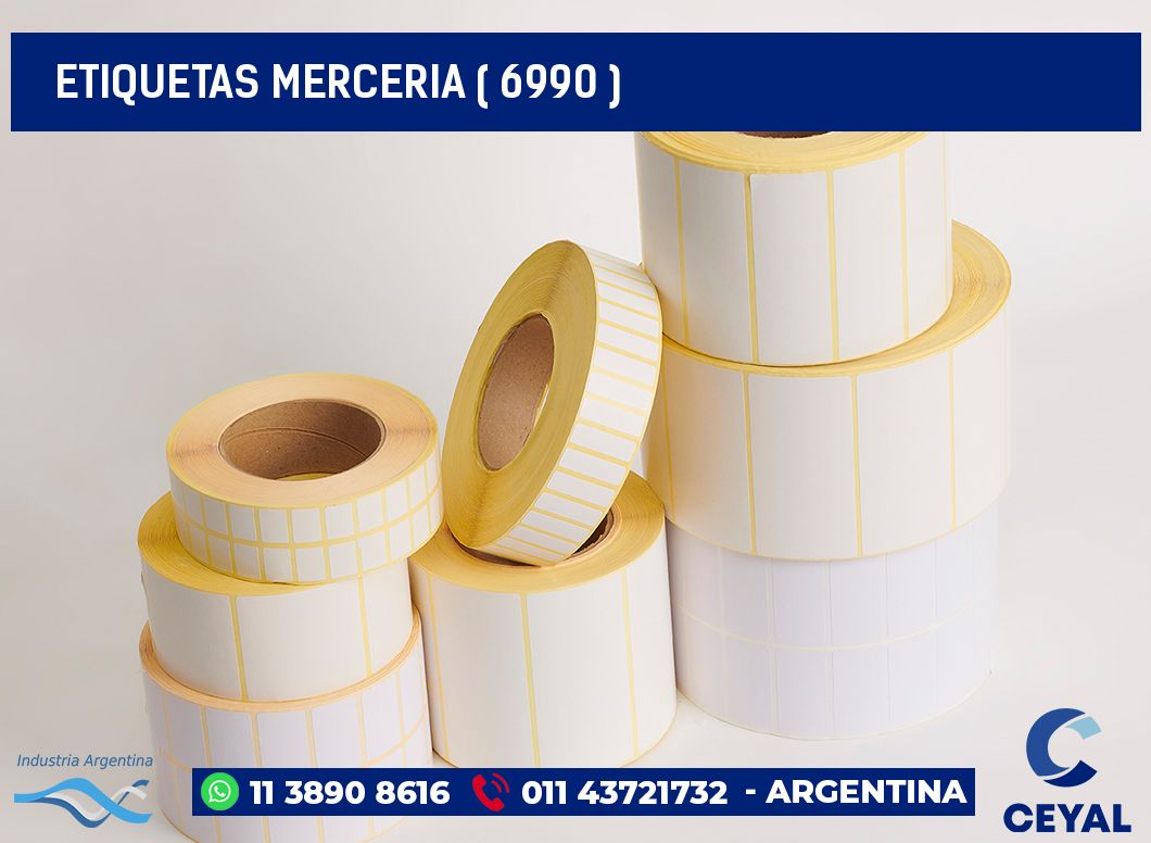 ETIQUETAS MERCERIA ( 6990 )