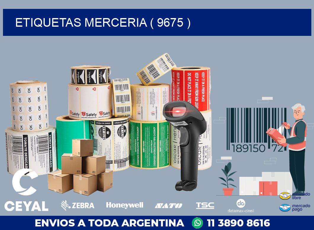 ETIQUETAS MERCERIA ( 9675 )