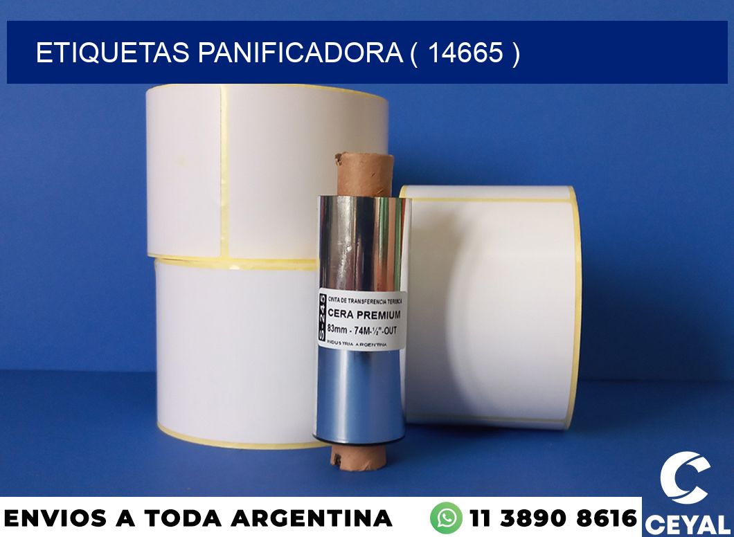 ETIQUETAS PANIFICADORA ( 14665 )