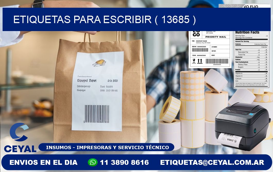 ETIQUETAS PARA ESCRIBIR ( 13685 )
