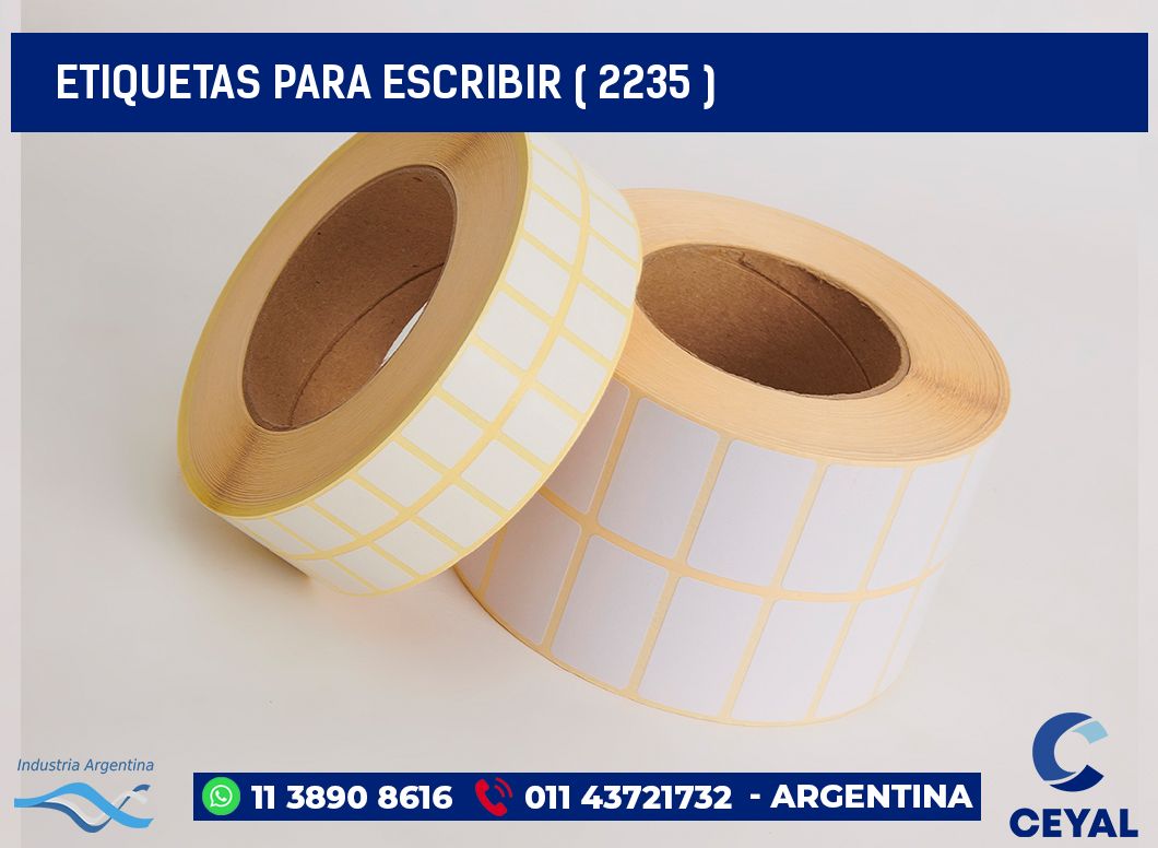 ETIQUETAS PARA ESCRIBIR ( 2235 )