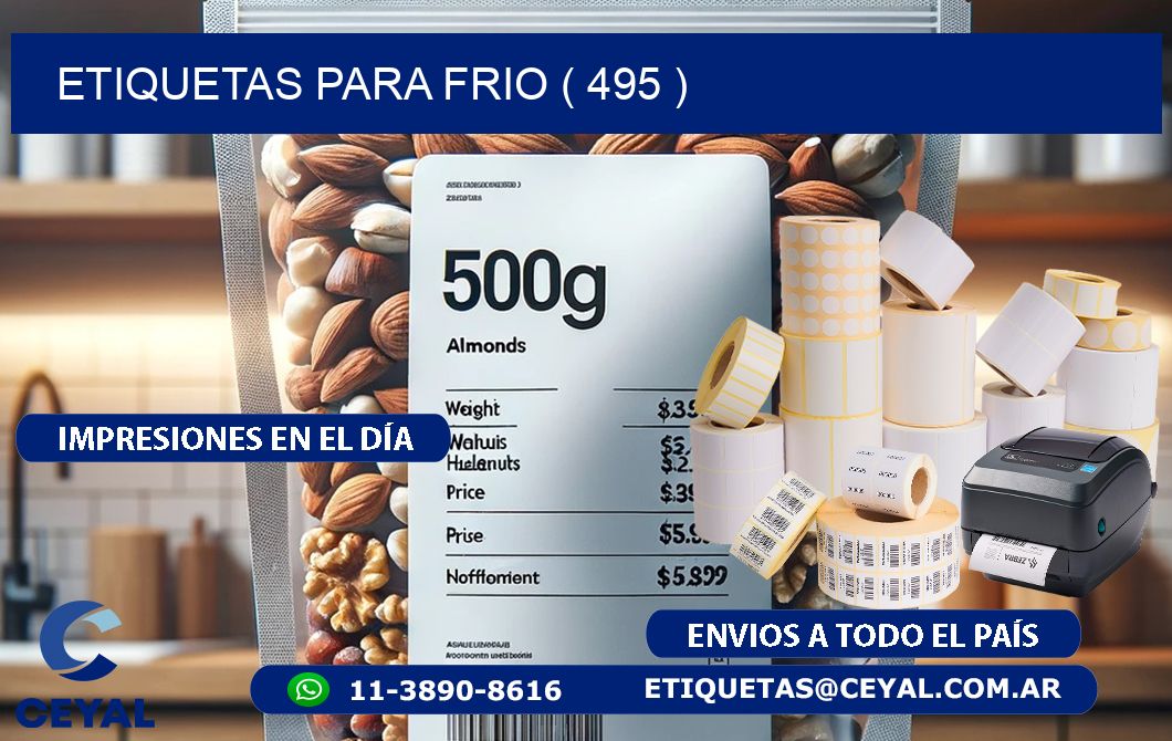 ETIQUETAS PARA FRIO ( 495 )