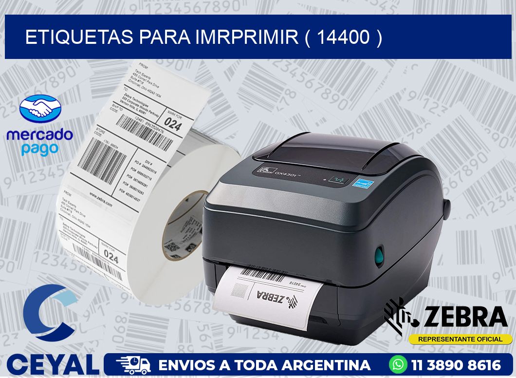 ETIQUETAS PARA IMRPRIMIR ( 14400 )