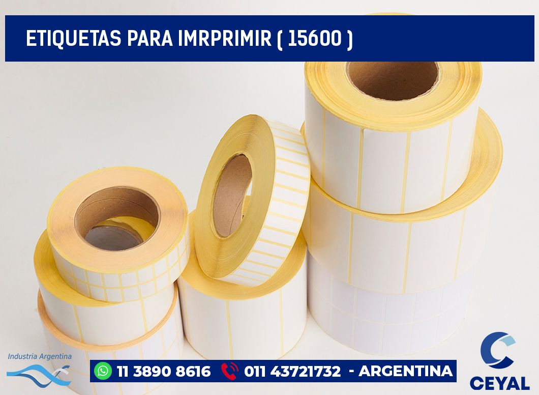 ETIQUETAS PARA IMRPRIMIR ( 15600 )