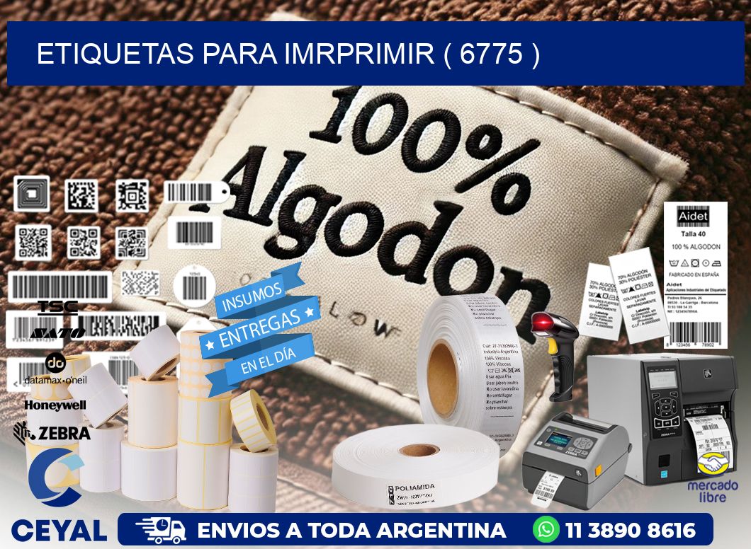 ETIQUETAS PARA IMRPRIMIR ( 6775 )