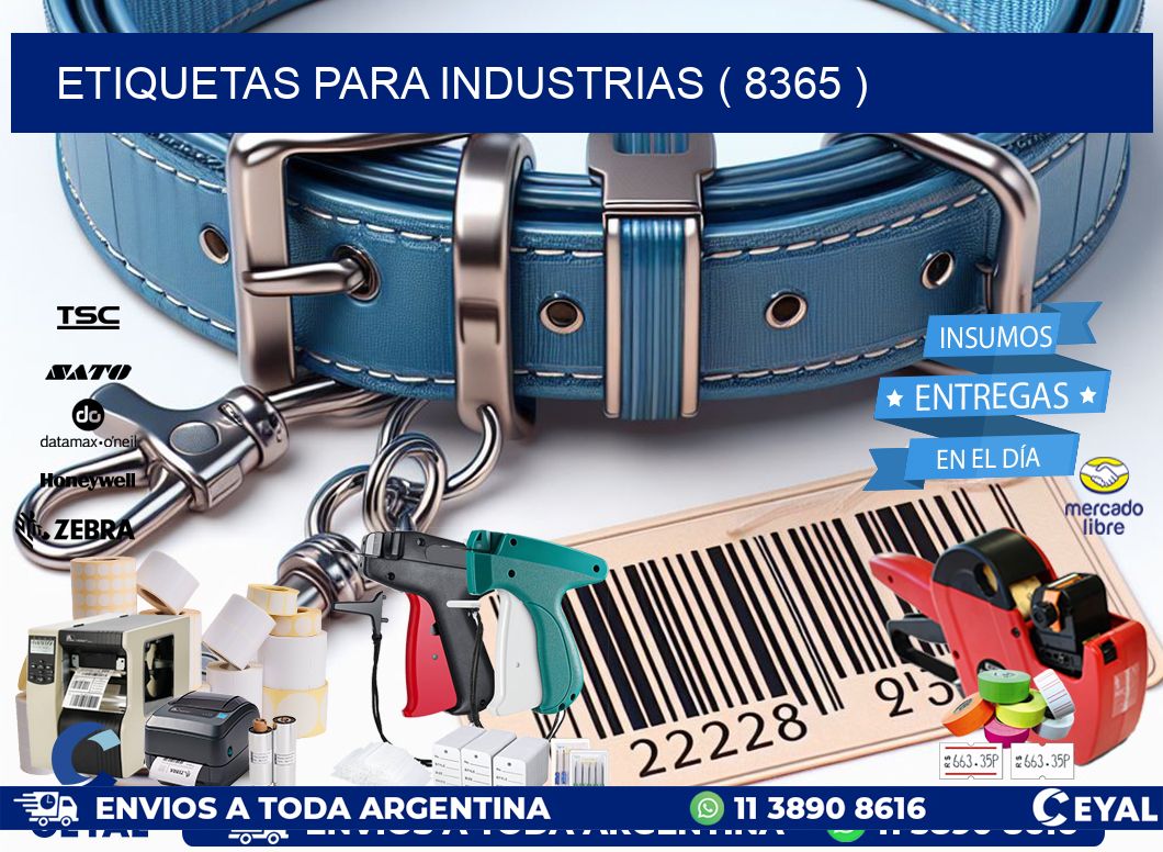 ETIQUETAS PARA INDUSTRIAS ( 8365 )