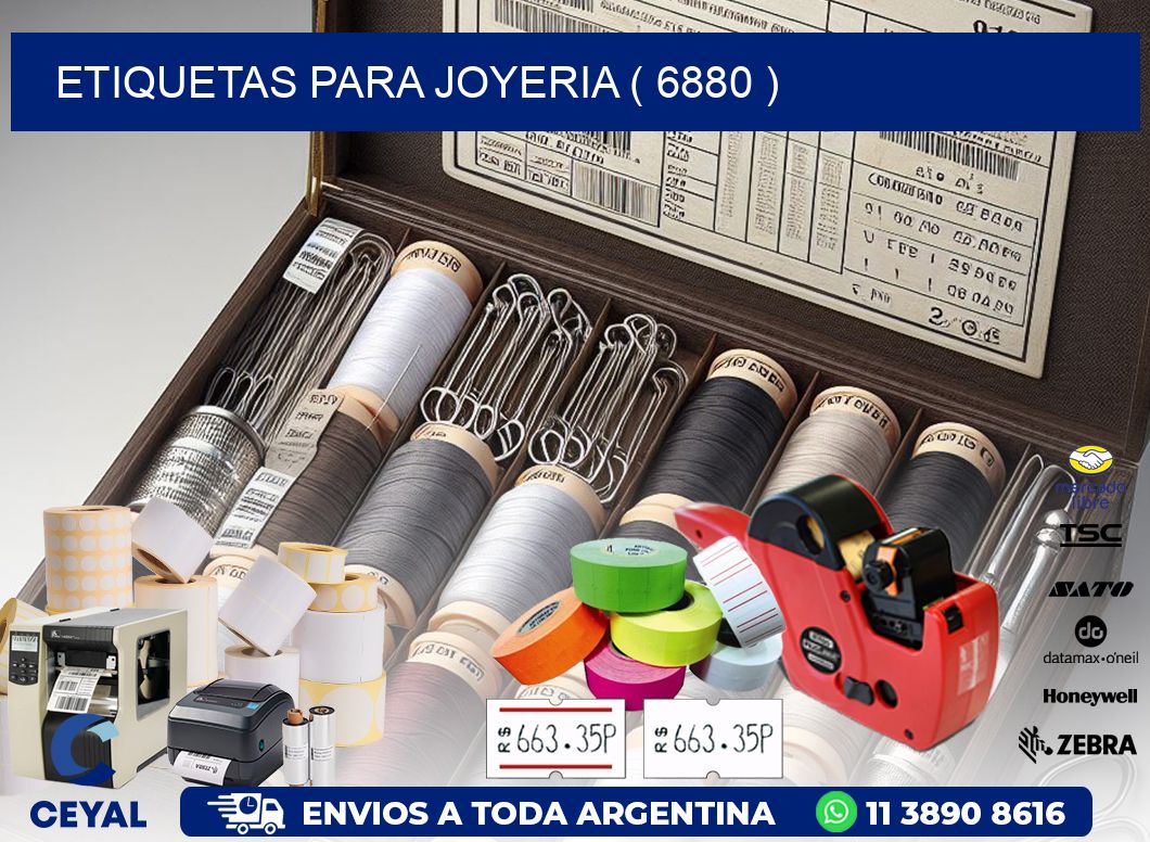 ETIQUETAS PARA JOYERIA ( 6880 )