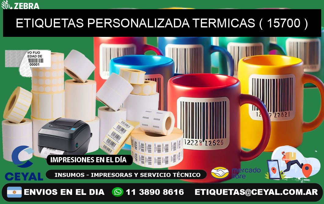 ETIQUETAS PERSONALIZADA TERMICAS ( 15700 )