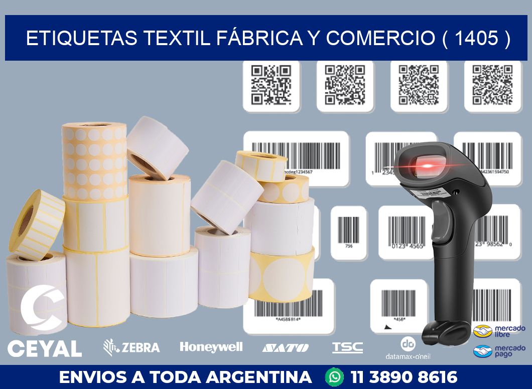 ETIQUETAS TEXTIL FÁBRICA Y COMERCIO ( 1405 )