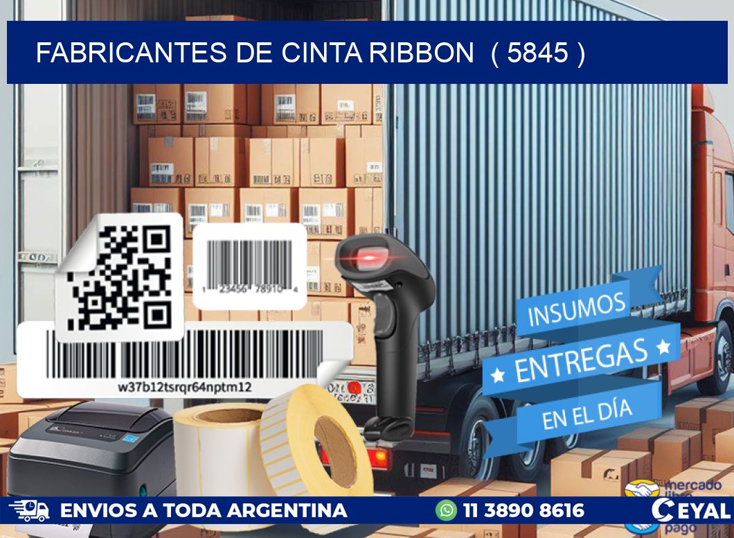 FABRICANTES DE CINTA RIBBON  ( 5845 )