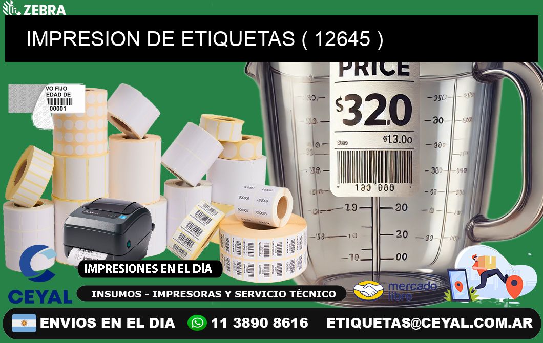 IMPRESION DE ETIQUETAS ( 12645 )