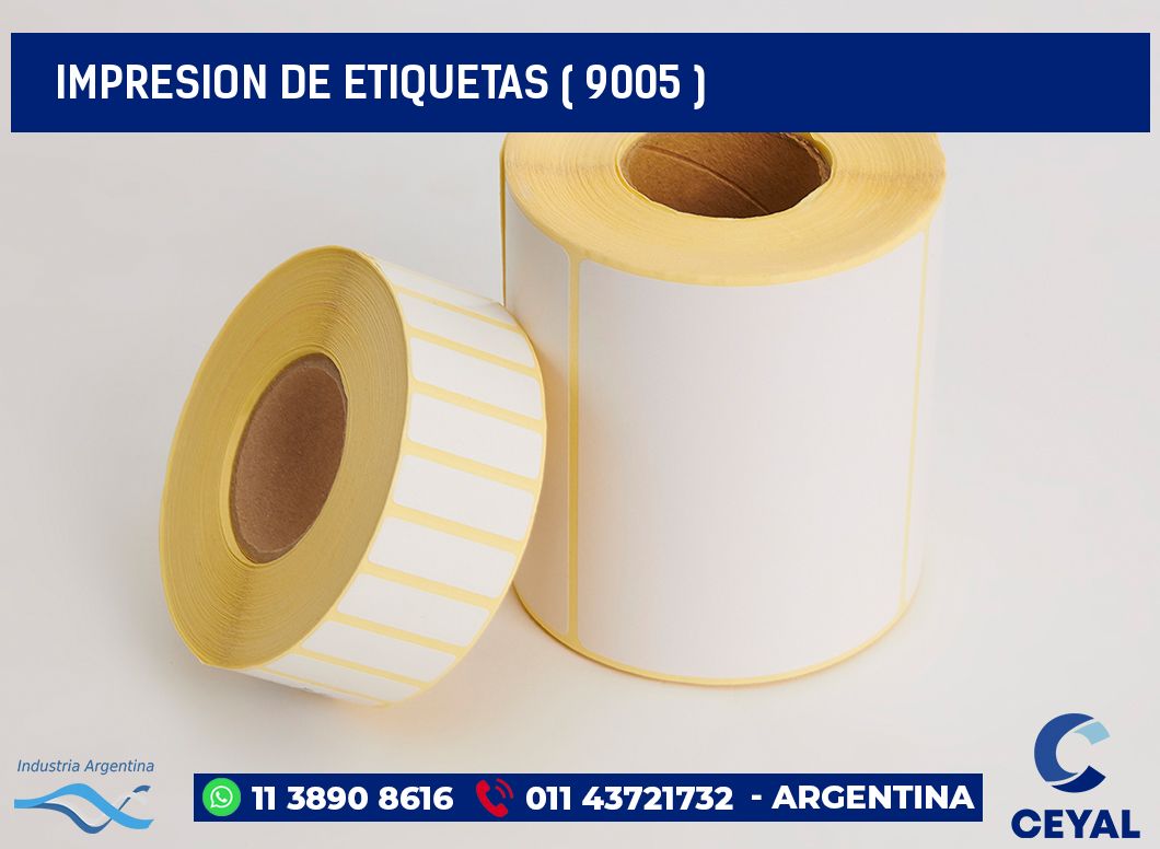 IMPRESION DE ETIQUETAS ( 9005 )