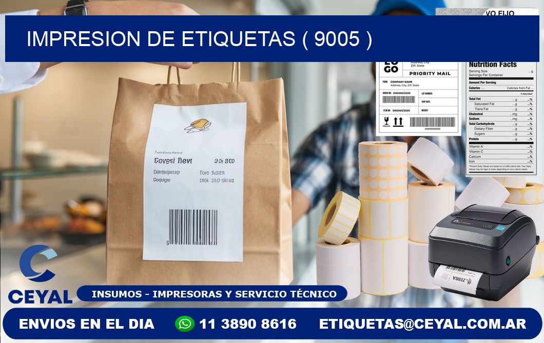 IMPRESION DE ETIQUETAS ( 9005 )