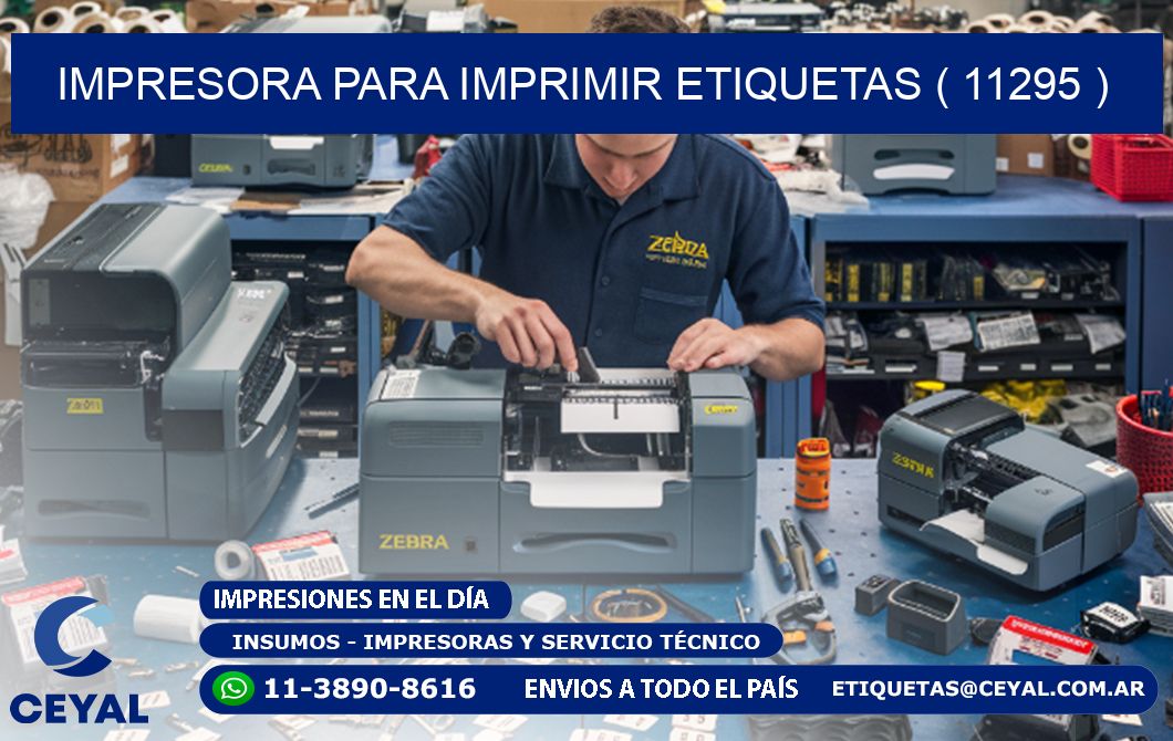 IMPRESORA PARA IMPRIMIR ETIQUETAS ( 11295 )