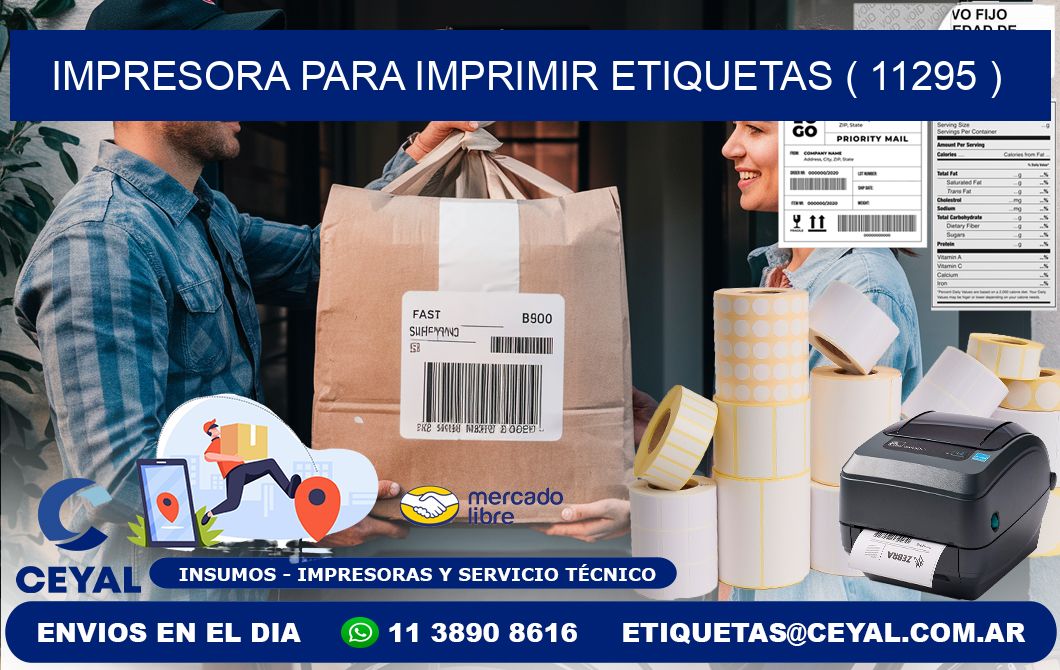 IMPRESORA PARA IMPRIMIR ETIQUETAS ( 11295 )