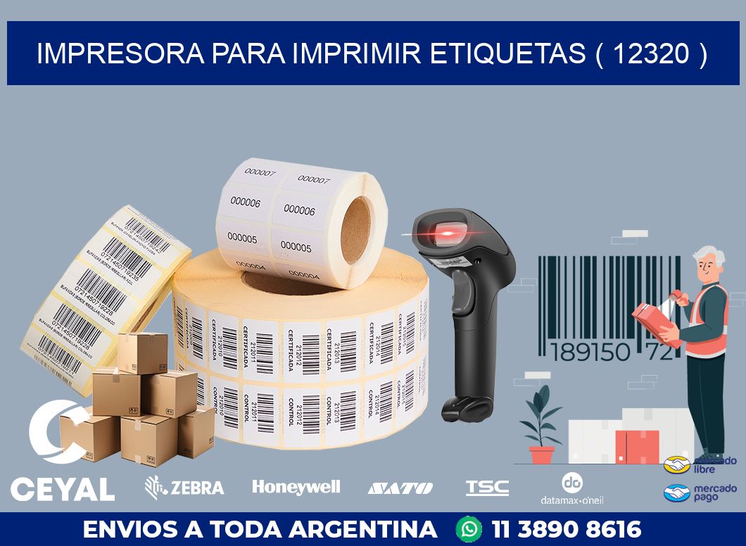 IMPRESORA PARA IMPRIMIR ETIQUETAS ( 12320 )