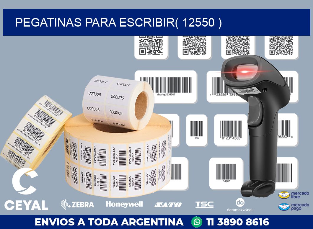 PEGATINAS PARA ESCRIBIR( 12550 )