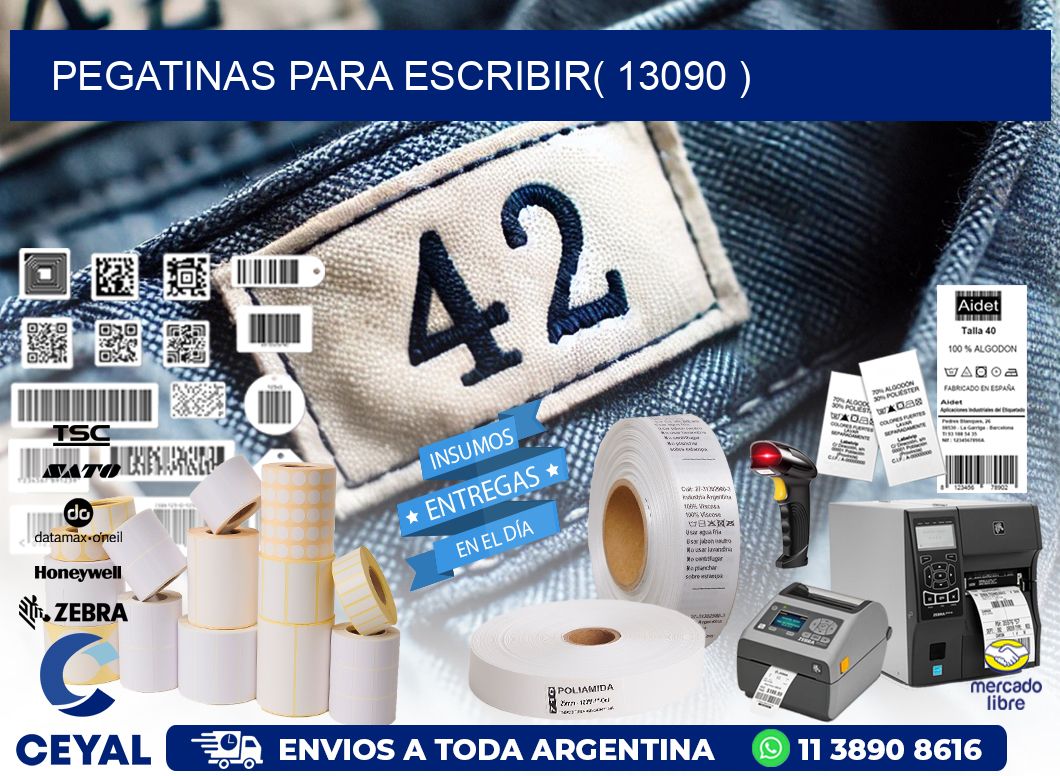 PEGATINAS PARA ESCRIBIR( 13090 )
