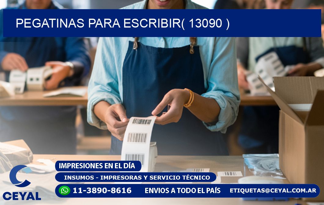 PEGATINAS PARA ESCRIBIR( 13090 )
