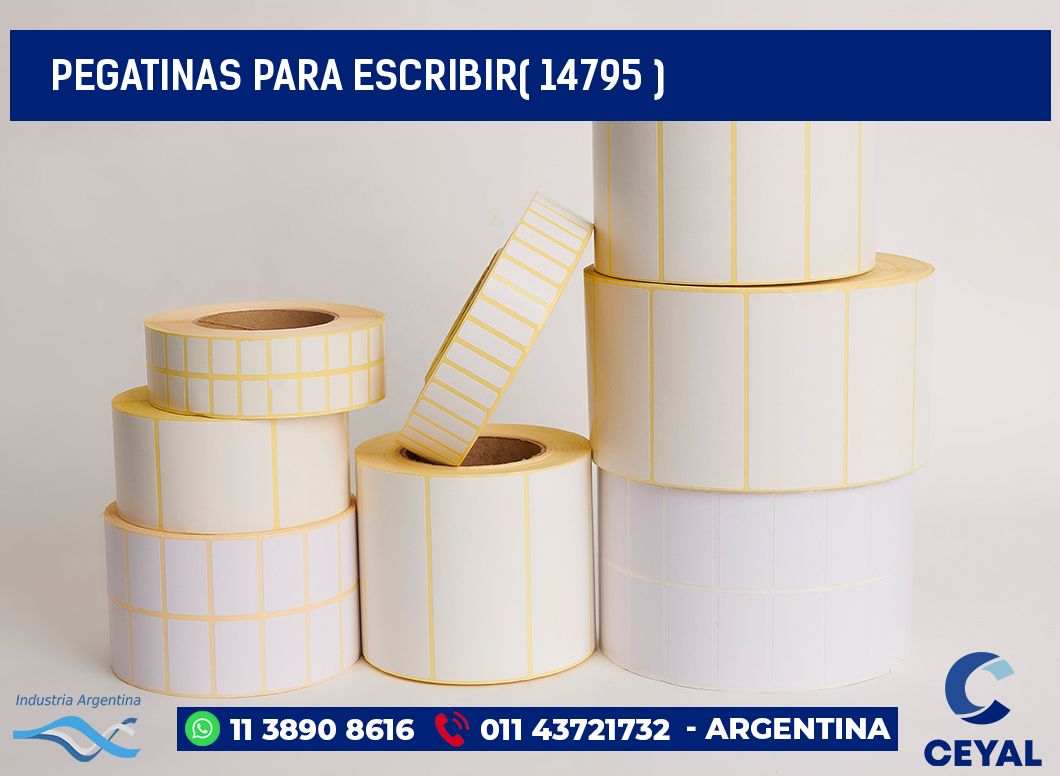 PEGATINAS PARA ESCRIBIR( 14795 )