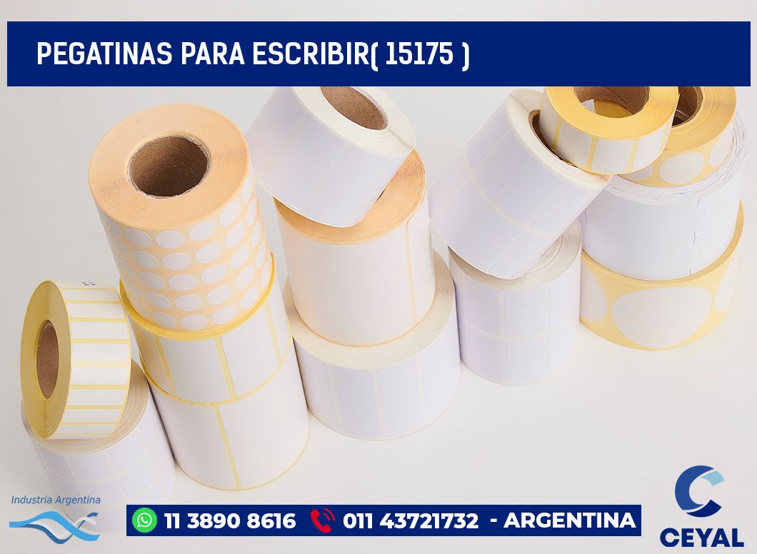 PEGATINAS PARA ESCRIBIR( 15175 )