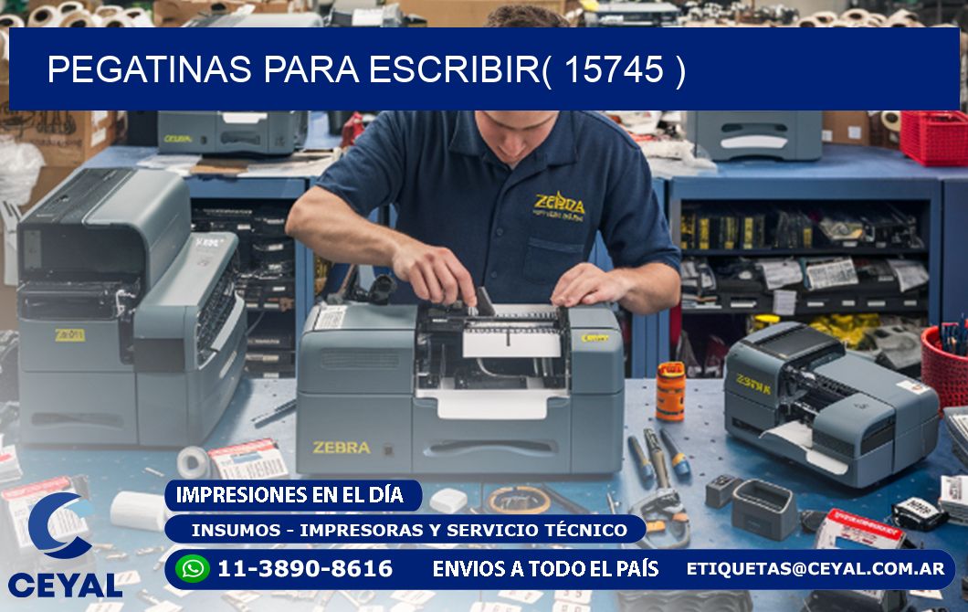 PEGATINAS PARA ESCRIBIR( 15745 )