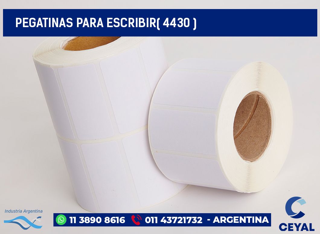PEGATINAS PARA ESCRIBIR( 4430 )