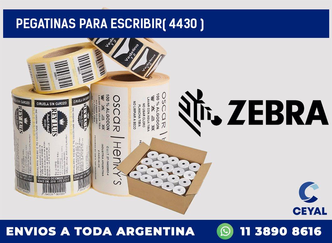 PEGATINAS PARA ESCRIBIR( 4430 )