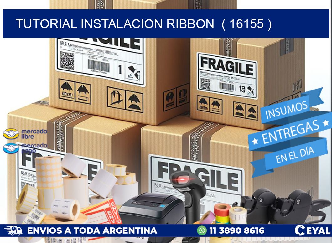 TUTORIAL INSTALACION RIBBON  ( 16155 )