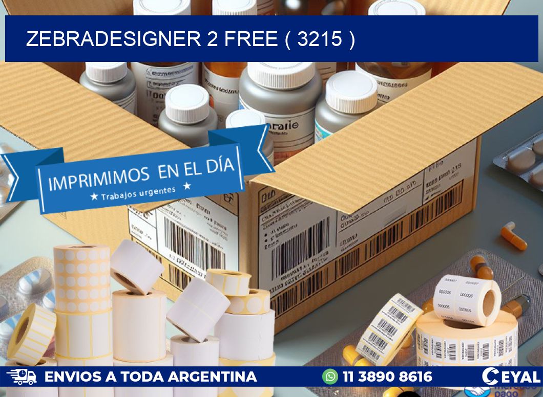 ZEBRADESIGNER 2 FREE ( 3215 )
