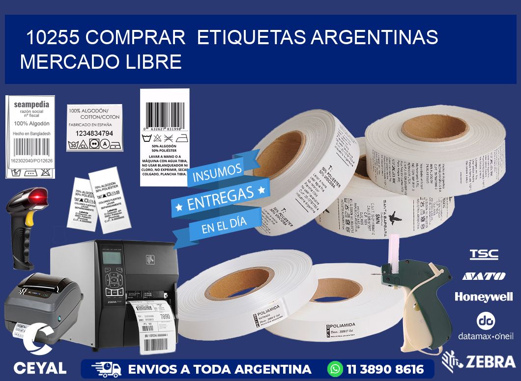 10255 COMPRAR ETIQUETAS ARGENTINAS MERCADO LIBRE